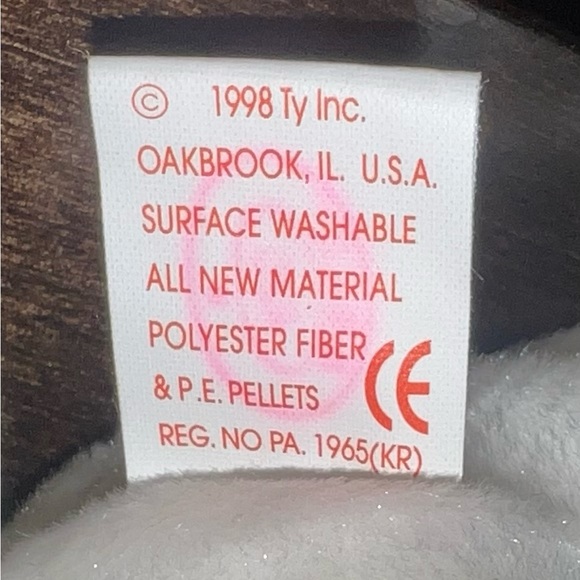 NWT - TY The Beanie Babies - Halo with Brown Nose - Picture 6 of 9